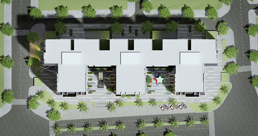 Mặt bằng tổng thể dự án Five Star Residence