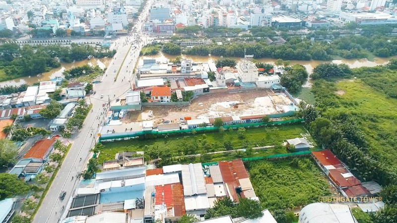 tien do xay dung southgate tower