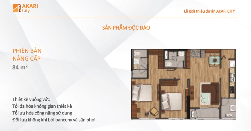 Thiết kế căn 2 phòng ngủ Akari Nam Long thiet-ke-can-ho-akari-nam-long