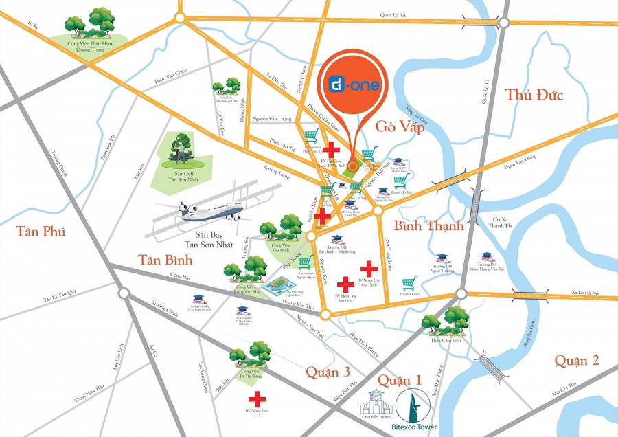 Vị trí dự án D One Gò Vấp vi-tri-d-one-go-vap