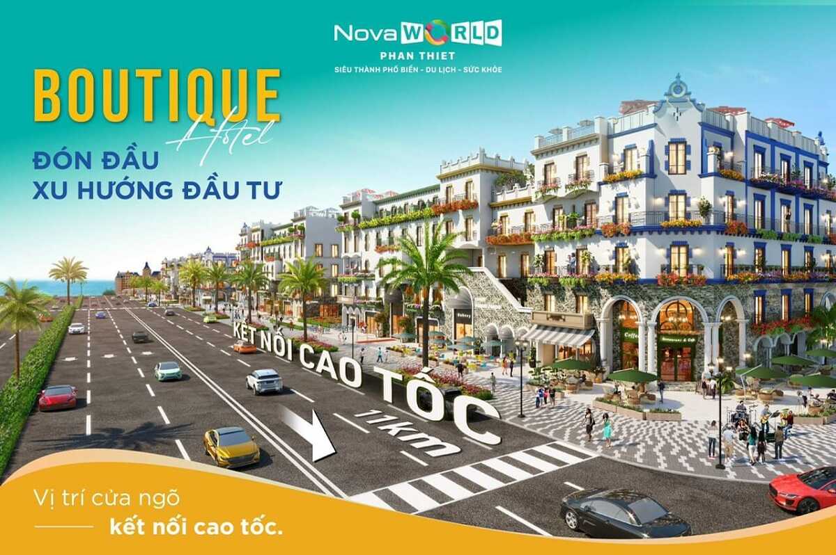 Tổng quan phân khu Boutique Hotel