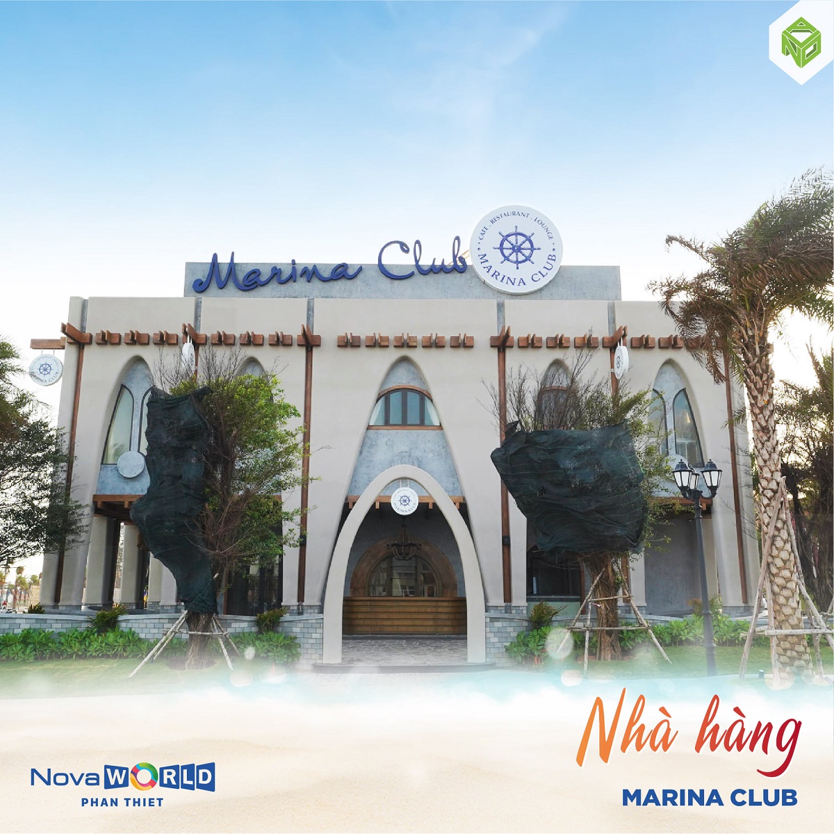 Nhà hàng Marina Club phong cách hiện đại