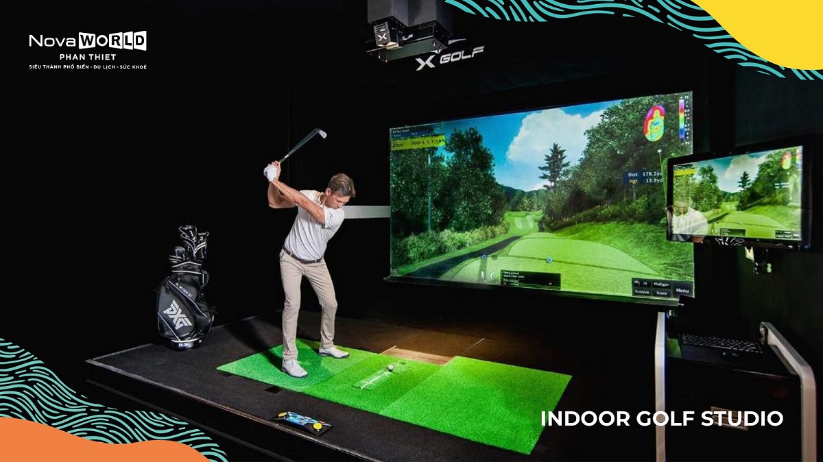 Khu chơi Golf trong nhà cho những người mới