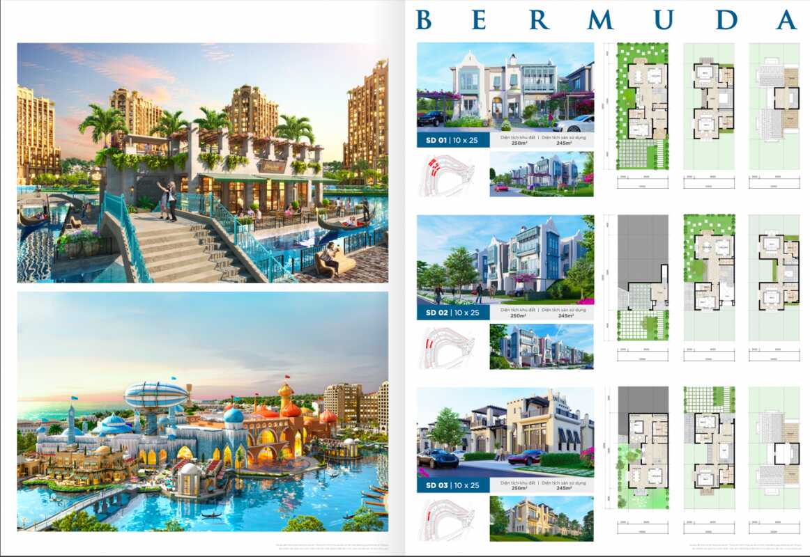 Thiết kế các loại hình căn hộ phân khu The Kingdom