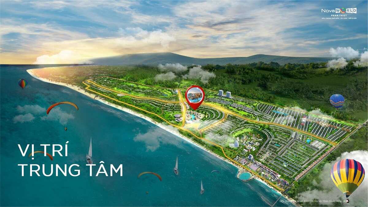 Vị trí phân khu The Kingdom trong tổng thể dự án