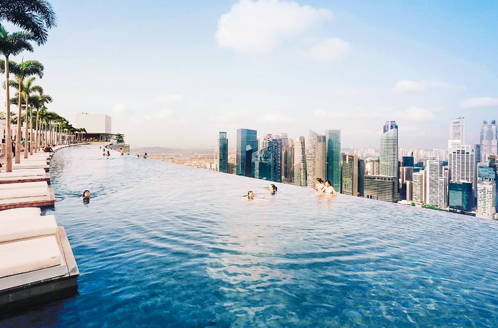 Ảnh minh họa bể bơi vô cực tại The Muse Đà Nẵng