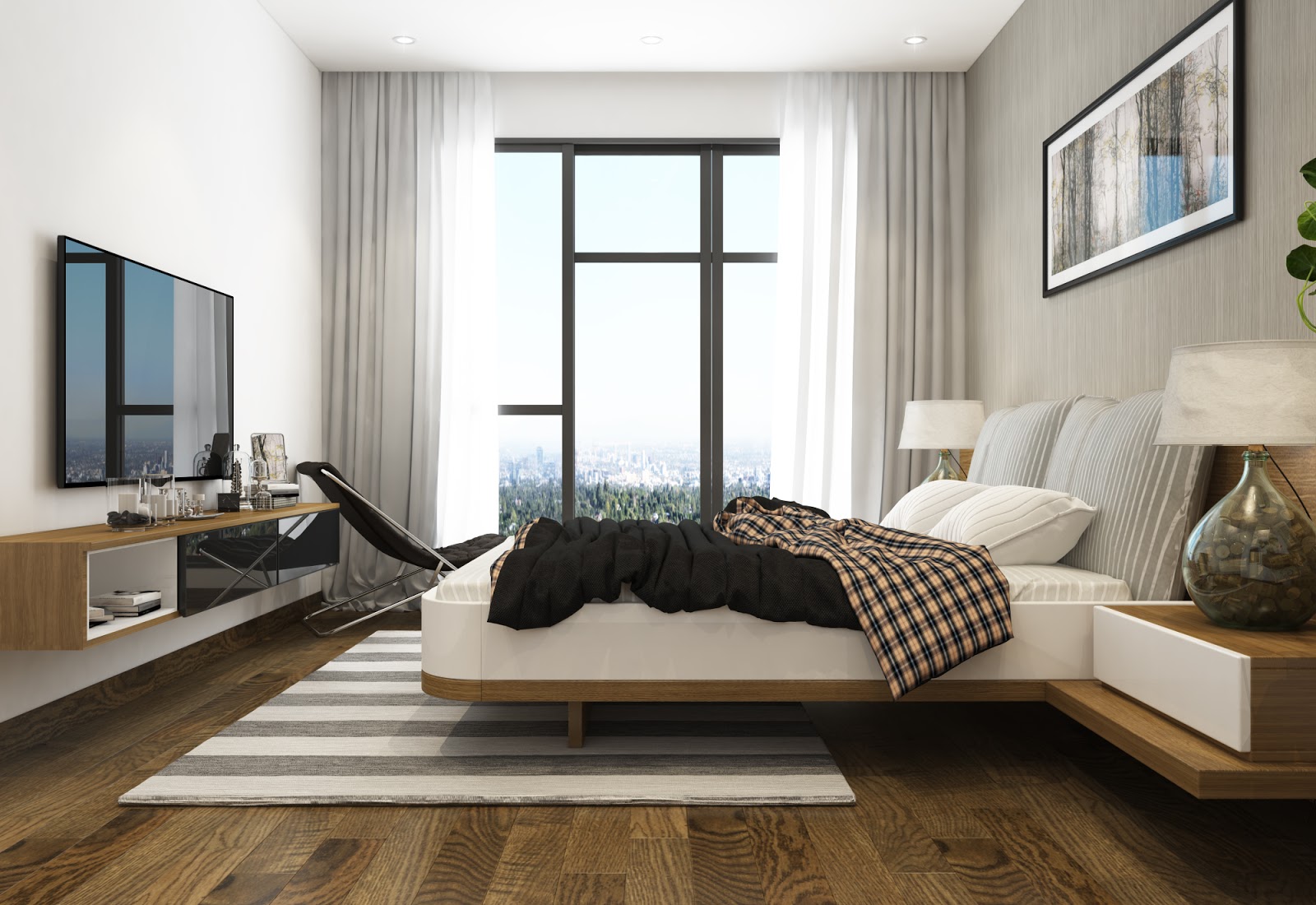 Phong cách thiết kế phòng ngủ Vinata Tower