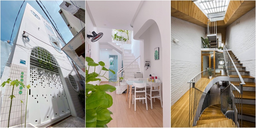 Mẫu nhà ống thóp hậu đẹp hiện đại