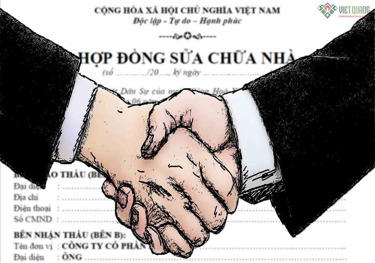 Hợp đồng sửa chữa nhà được thiết lập khi bạn có nhu cầu cần sửa chữa nhà ở (Nguồn: Internet)