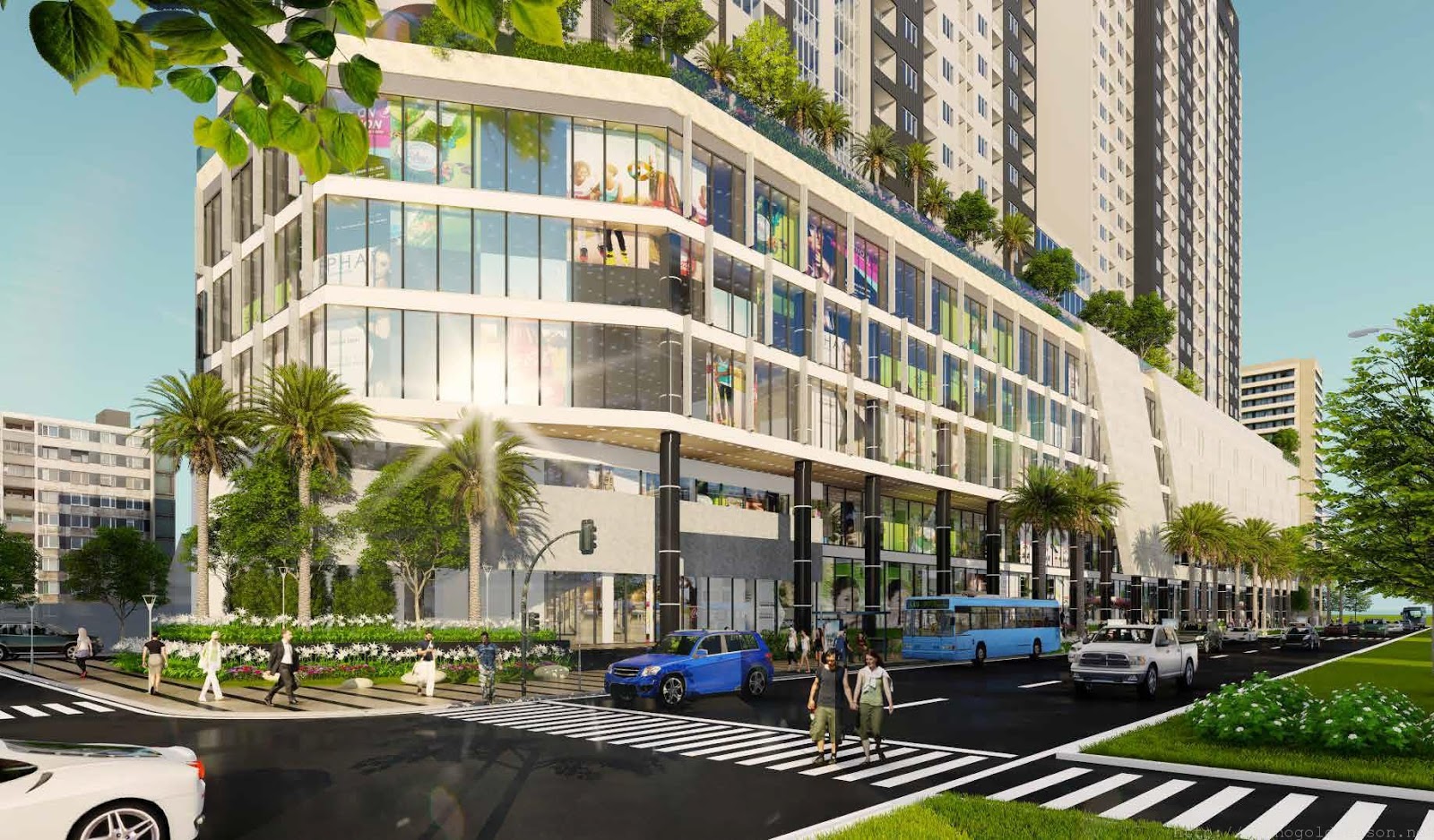 Trung tâm thương mại tại Golden Park Tower