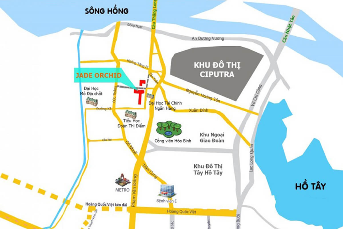 Vị trí của The Jade Orchid