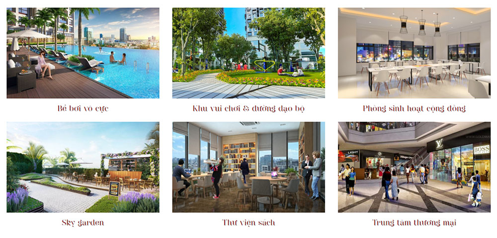 Tiện ích dự án căn hộ Luxury Park View
