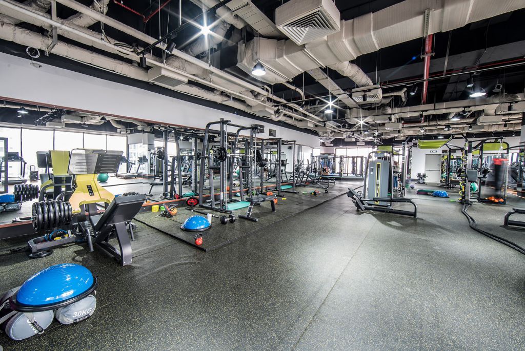 Hình ảnh thực tế khu vực tập Gym tại Chung cư TNR Sky Park