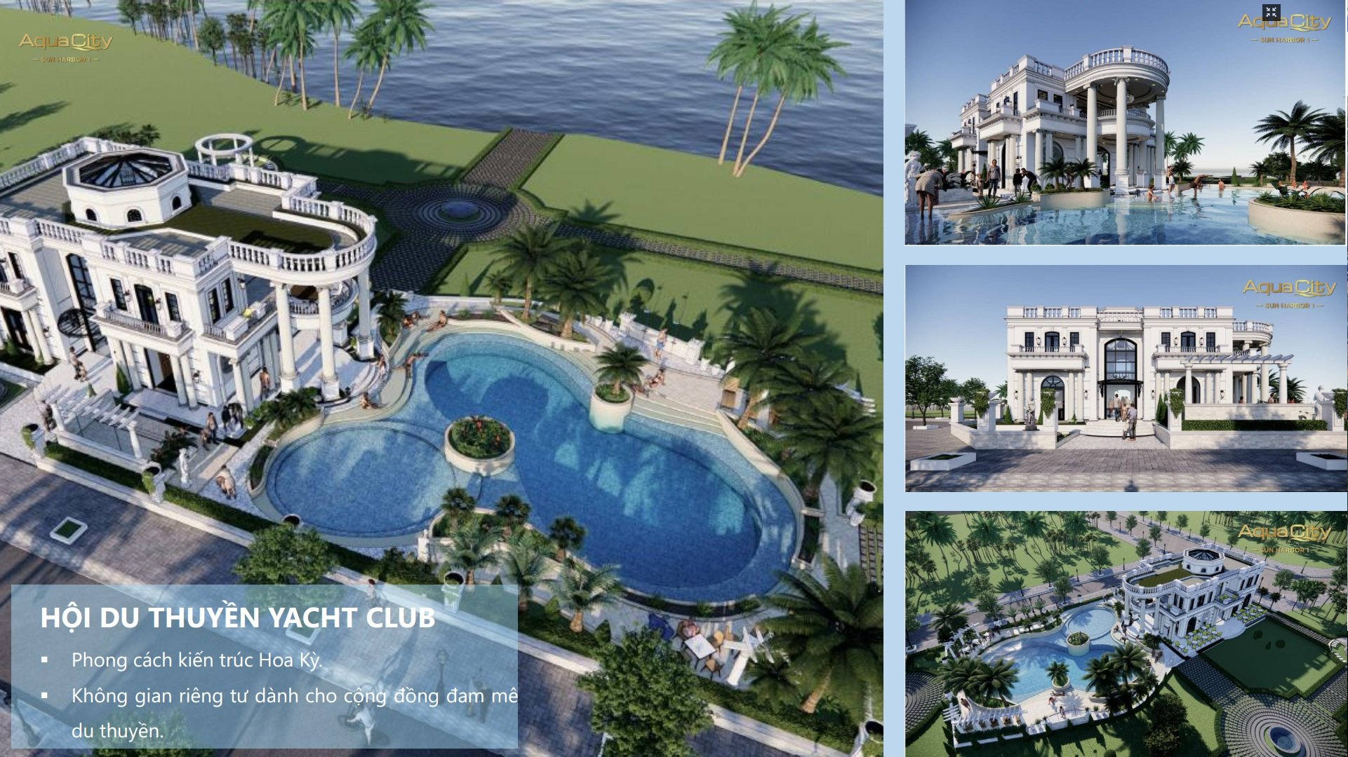 tiện ích sun harbor 1 aqua city