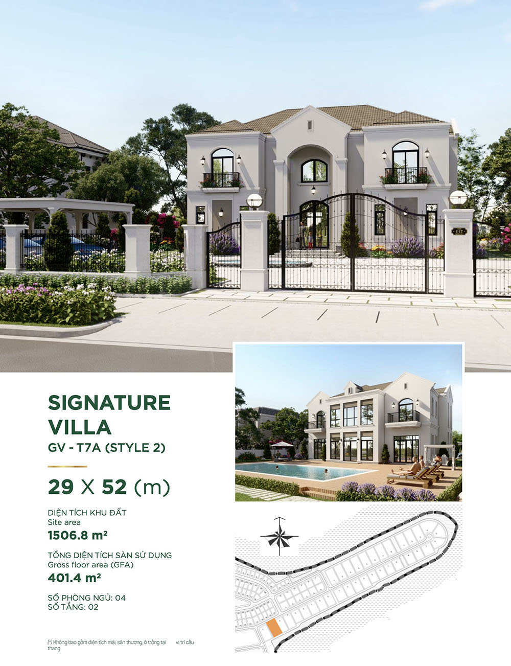 thiết kế dinh thự aqua city