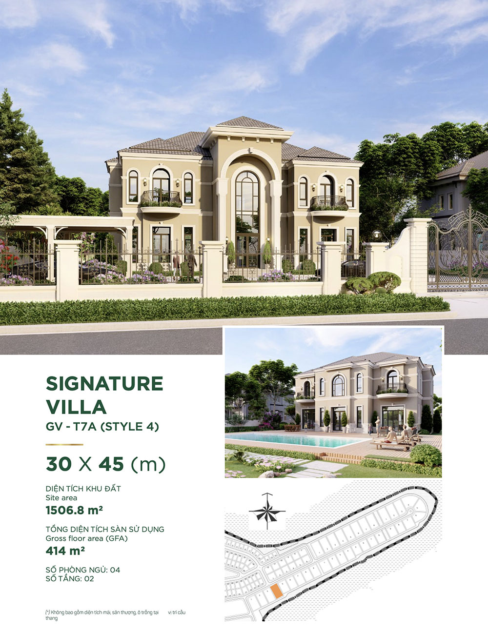 thiết kế dinh thự aqua city