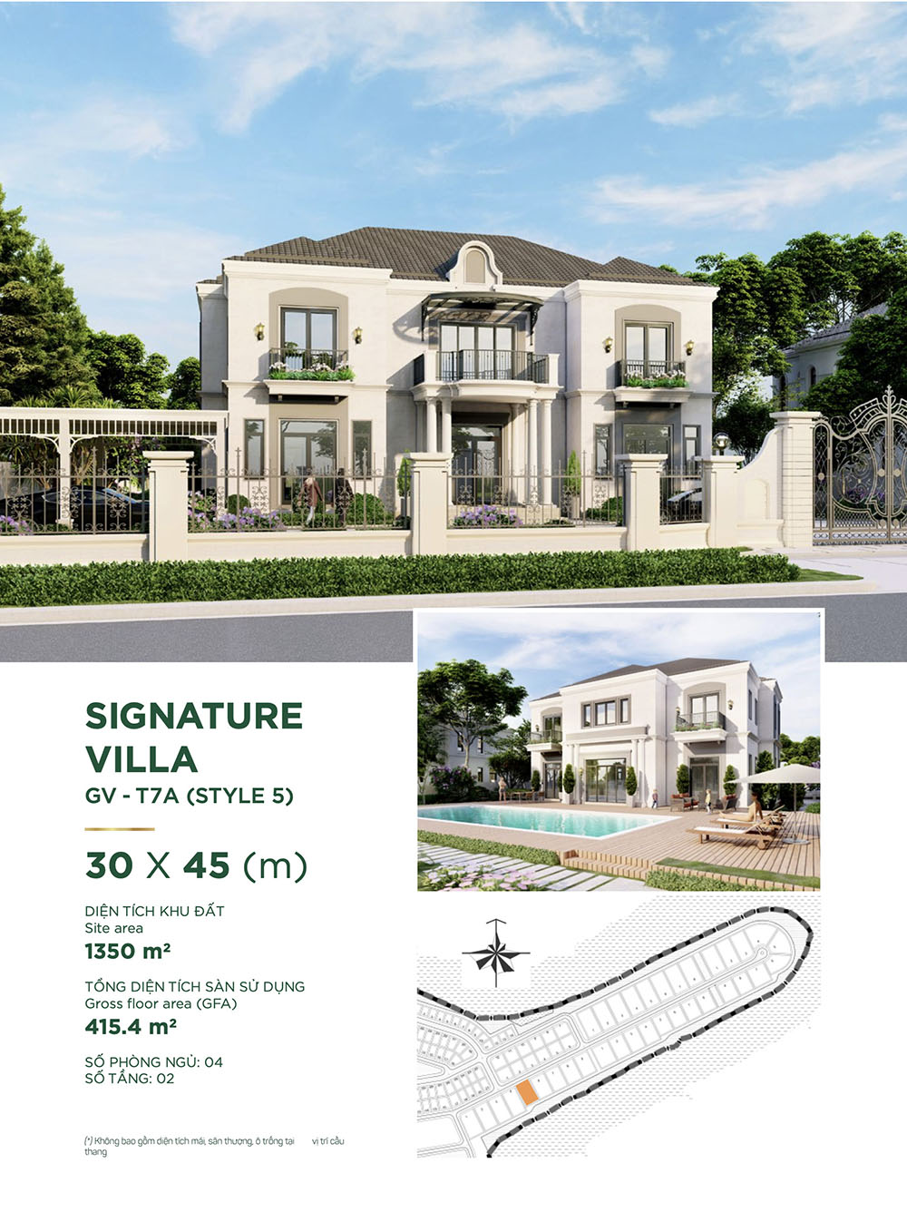 thiết kế dinh thự aqua city