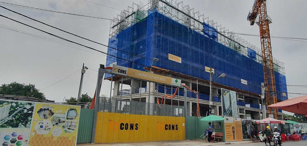 Dự án đang được gấp rút xây dựng