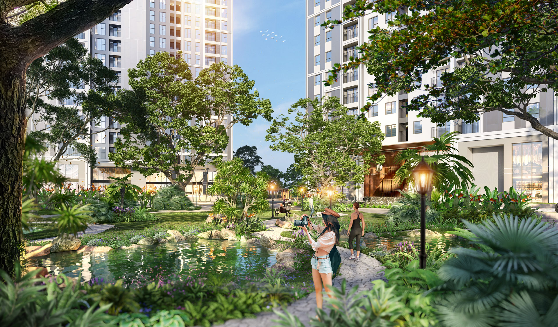 Công viên nhiệt đới Feliz Homes