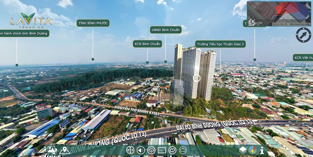 Liên kết vùng của dự án