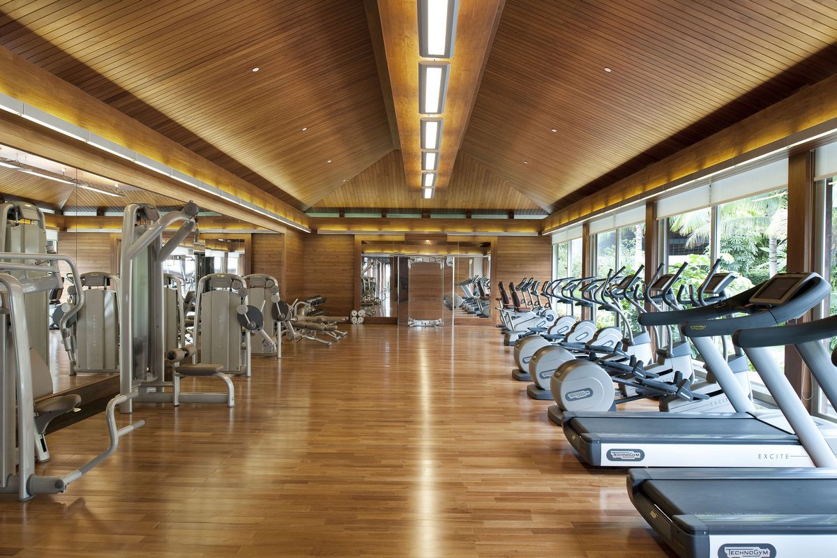 Khu gym bên trong các căn nhà phố