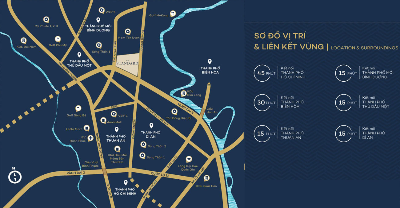 Vị trí xây dựng cụ thể của dự án
