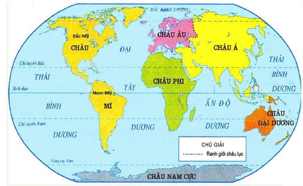 Tìm hiểu Các châu lục trên bản đồ thế giới Để hiểu rõ hơn về địa lý thế giới.