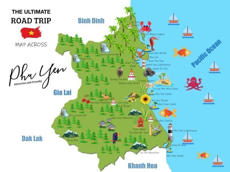 ban do phu yen