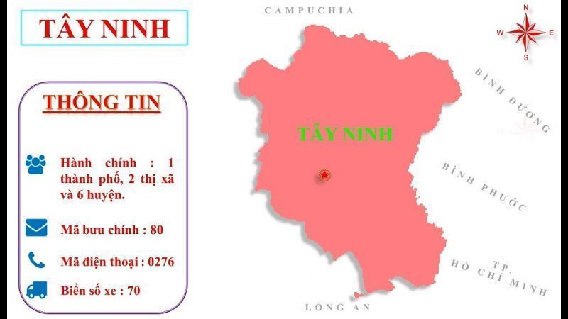ban do tay ninh
