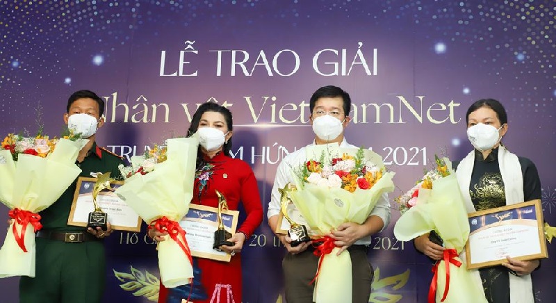 Bà Đặng Thị Kim Oanh được bầu chọn là nhân vật truyền cảm hứng nhất năm 2021