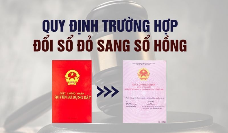 [Giải đáp] Có bắt buộc đổi sổ đỏ sang sổ hồng không?