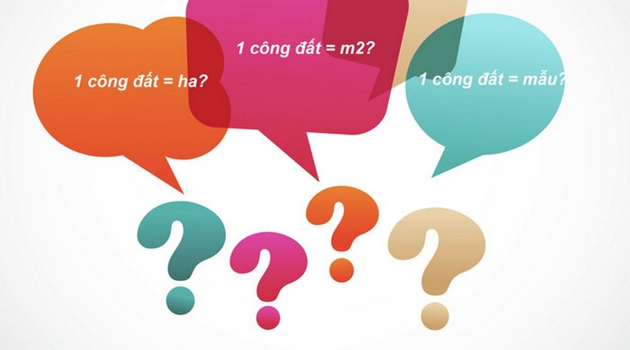 1 công đất bằng bao nhiêu m2?