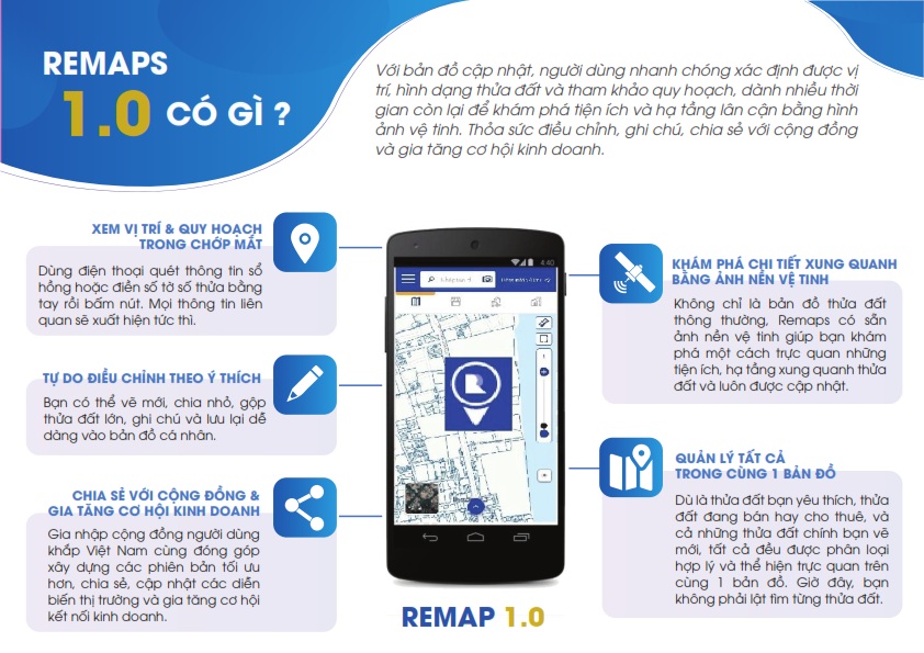 Lợi ích khi tải app Remaps về điện thoại