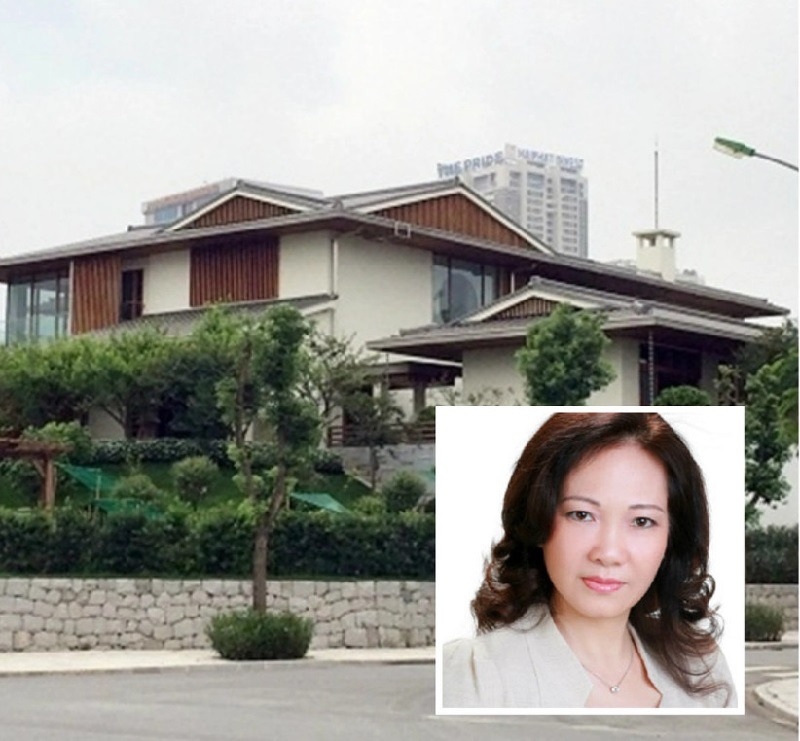 Dinh thự nguy nga của bà Lê Thị Thúy Ngà