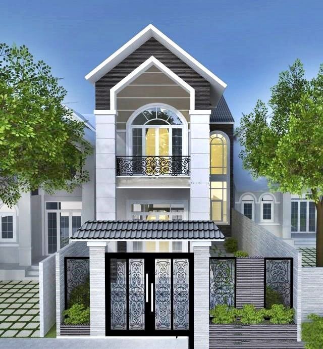 mau nha 2 tang dep