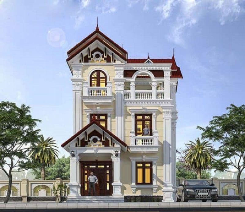 20+ Mẫu nhà 3 tầng mái Thái đẹp thiết kế ấn tượng nhất hiện nay