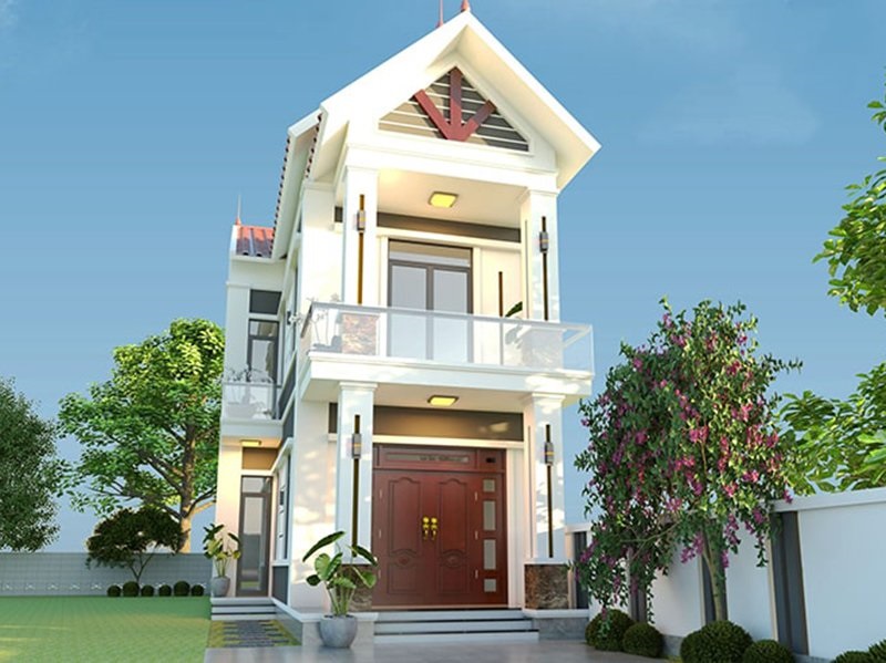 Cách tính toán xây dựng nhà ống mái thái với chi phí rẻ
