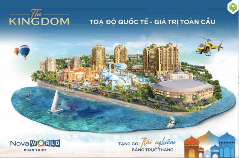 Giới thiệu phân khu The Kingdom Novaworld Phan Thiết