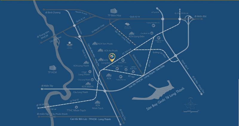 Vị trí STC Long Thành ở đâu? Đánh giá tiềm năng