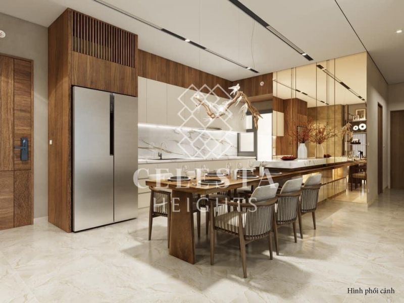 Căn hộ 3 phòng ngủ siêu đẹp dự án Celesta Heights