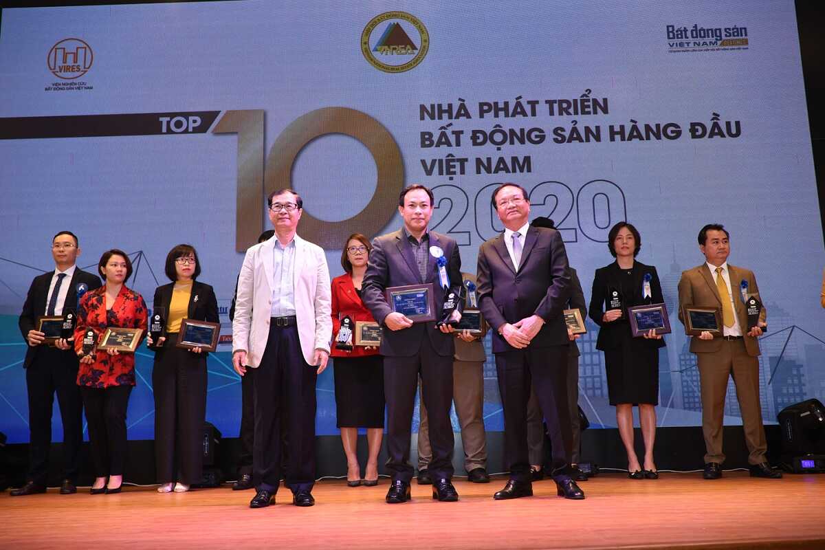 Geleximco lọt top 10 nhà phát triển bất động sản hàng đầu Việt Nam
