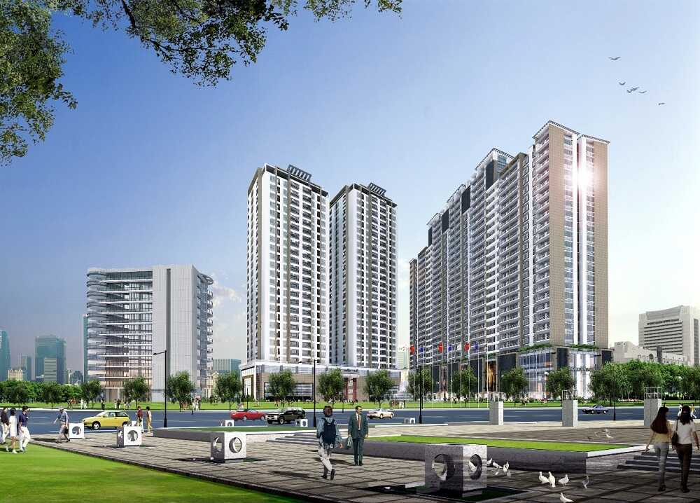 Phối cảnh dự án Nam Đô Complex