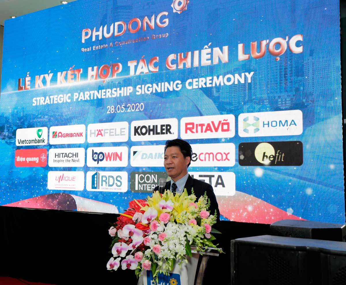 Ông Ngô Quang Phúc - Tổng giám đốc Phú Đông Group