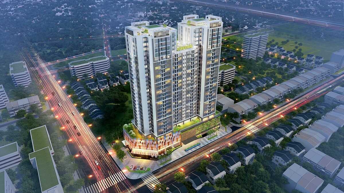 Phối cảnh dự án Golden Park Tower