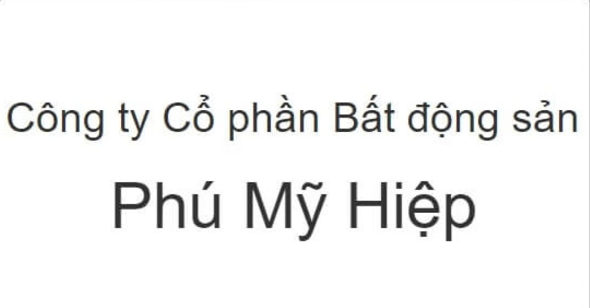 Logo công ty Phú Mỹ Hiệp
