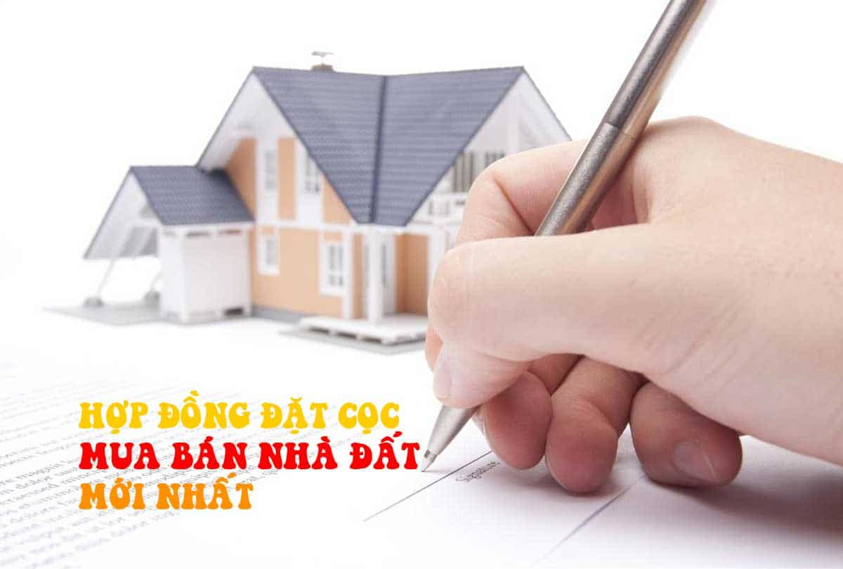 Mẫu hợp đồng đặt cọc mua bán đất đơn giản