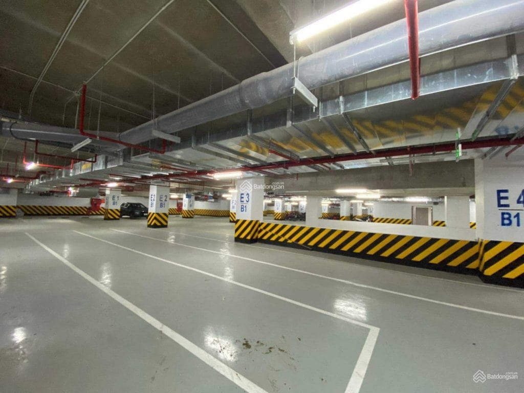 3 tầng hầm đảm bảo nơi để xe cho cư dân