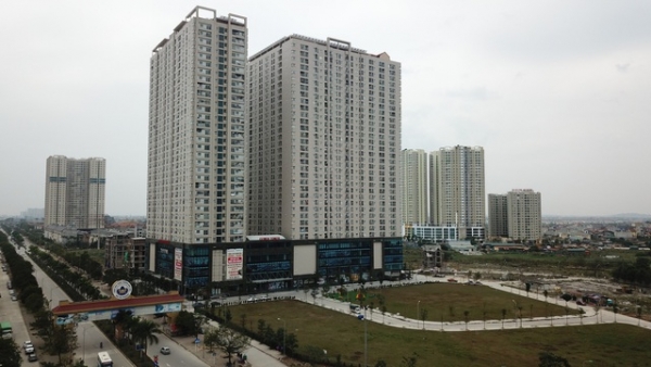 Hiện trạng của dự án khi chụp chính diện sau khi đã hoàn thành