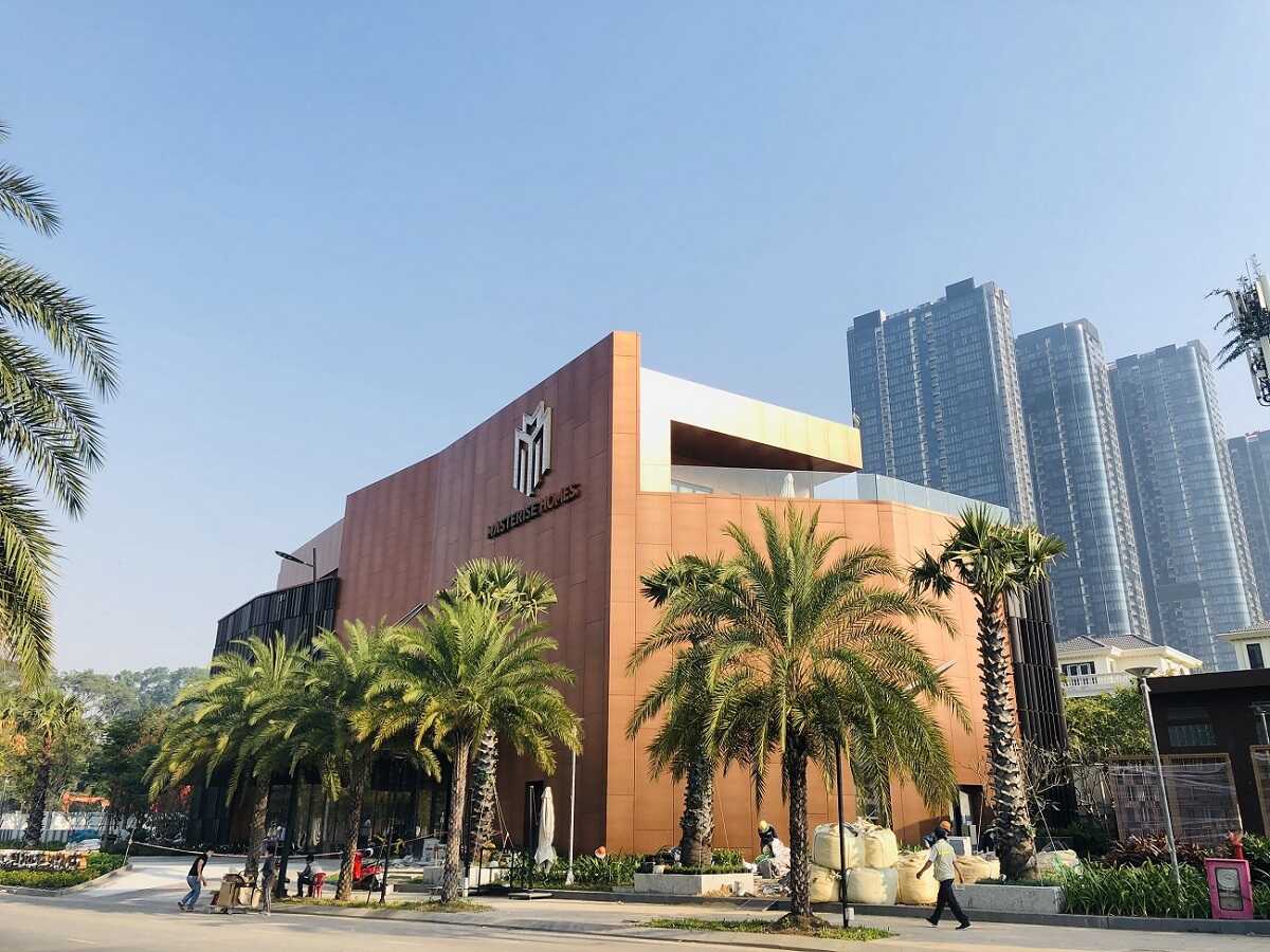 Nhà mẫu Grand Marina Saigon tọa lạc tại số 2 Tôn Đức Thắng