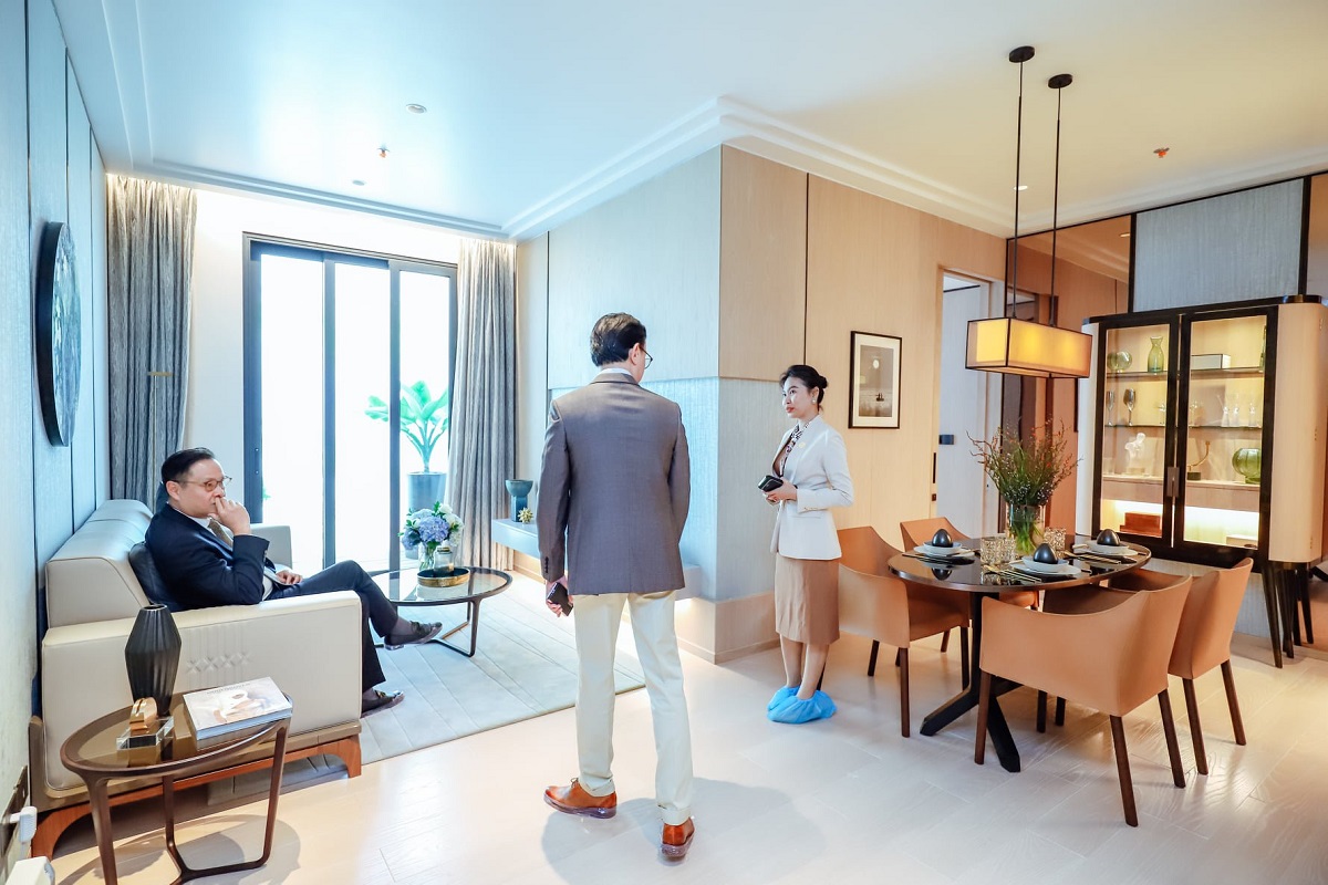 Nhà mẫu dự án Grand Marina Saigon được nhiều khách hàng quan tâm
